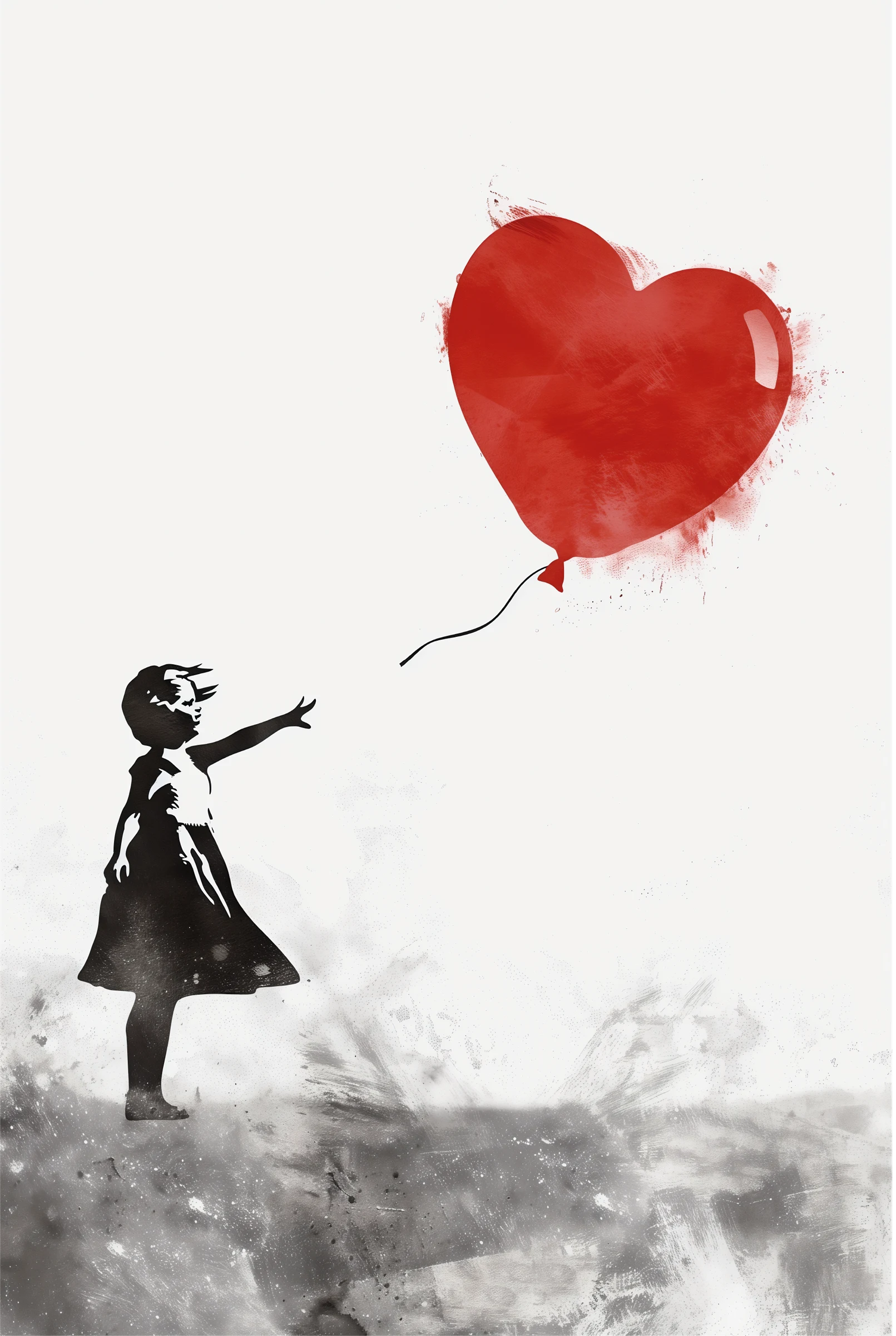 Meisje met Rode Ballon – Banksy