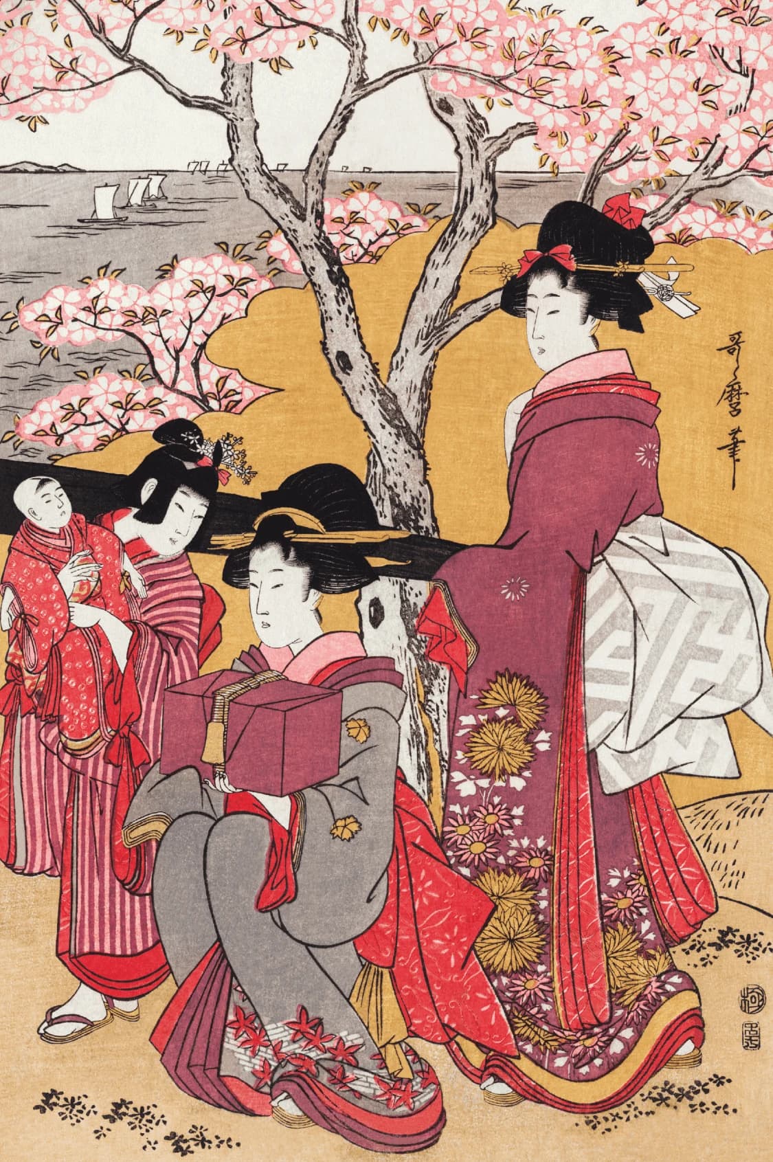 Fluisteringen van de Lente: Elegantie onder de Sakura