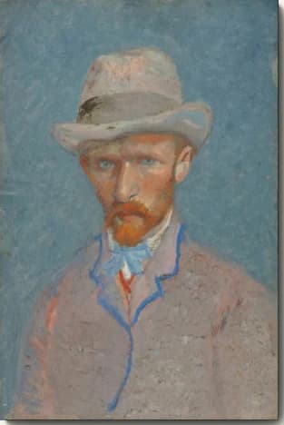 Zelportret van Gogh